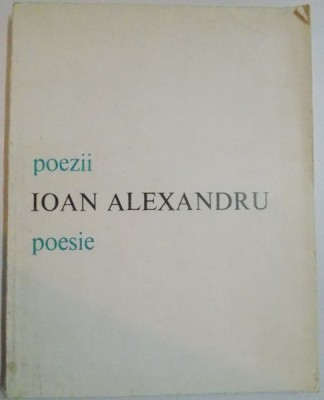 POEZII de IOAN ALEXANDRU , 1981 foto
