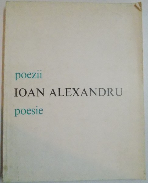 POEZII de IOAN ALEXANDRU , 1981