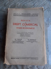 REVISTA DE DREPT COMERCIAL SI STUDII ECONOMICE NR.7-8/1938 foto