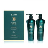Set Profesional Duo Sampon si Tratament Natural Lifting, 600ml, T-LAB Professional