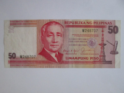 Filipine 50 Piso 1987 foto