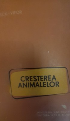 CRESTEREA ANIMALELOR St. Popescu VIFOR foto
