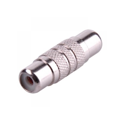 Adaptor RCA m-m metal foto