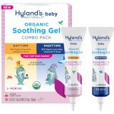 Gel Calmant, Hyland&amp;#039;s Baby, ComboPack, Formula Zi si Noapte, Pentru Dureri Gingivale Bebelusi, Fara benzocaina, aroma de Cirese, 2x Tuburi 15gr