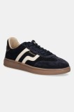 Gant sneakers din piele &icirc;ntoarsă Cuzmo culoarea bleumarin, 31633011