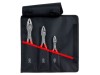 Set cleşti KNIPEX TwinGrip, 3 piese, m&acirc;nere cu manşoane din plastic