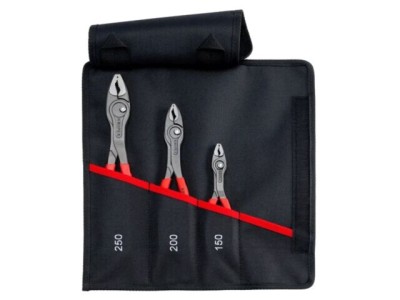 Set cleşti KNIPEX TwinGrip, 3 piese, m&amp;acirc;nere cu manşoane din plastic foto
