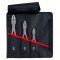 Set cleşti KNIPEX TwinGrip, 3 piese, m&acirc;nere cu manşoane din plastic