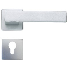 M&acirc;ner pentru uși de interior - M1016 - crom perlat cu rozetă yală