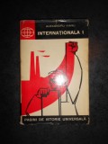 ALEXANDRU VIANU - INTERNATIONALA 1 (1964, editie cartonata)