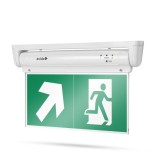 Lampa exit Avide AEXITL-IP20, pentru evacuare de urgenta, 1 W, autonomie 3 ore, IP20