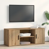 vidaXL Dulap TV, stejar artizanal, 100x35x40 cm, lemn prelucrat