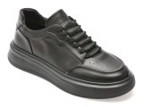 Cumpara ieftin Pantofi sport GRYXX negri, 5618, din piele naturala