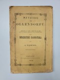 Carte rara G. Pambukis, Methodu de Ollendorfu cu Introductiune Gramaticala, Galati 1872
