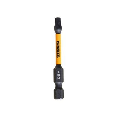 Set 2 biti pentru insurubare de impact, DeWalt Flextorq DDT70533T-QZ, profil Torx, T20, 57 mm foto