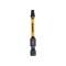 Set 2 biti pentru insurubare de impact, DeWalt Flextorq DDT70533T-QZ, profil Torx, T20, 57 mm