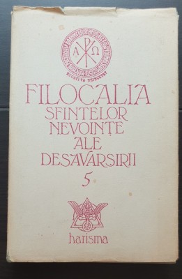 FILOCALIA Sfintelor Nevoințe ale desăv&amp;acirc;rșirii 5 - (traducere, introducere și note Dumitru Stăniloaie) foto
