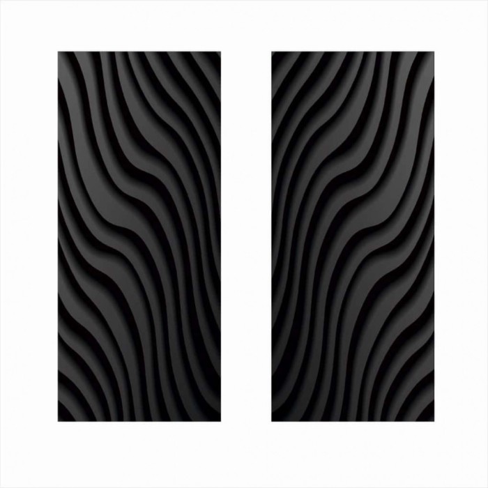 Set 2 stickere auto pentru stalpi usi &acirc; autocolant decorativ autoadeziv orajet, print outdoor ecosolvent, 50x22 cm