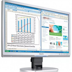 Monitor Second Hand Philips 220B, 22 Inch LCD, 1680 x 1050, VGA, DVI, USB, Fara Picior NewTechnology Media