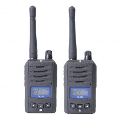 Resigilat : Statie radio PMR portabila TTi TX110 set cu 2bc