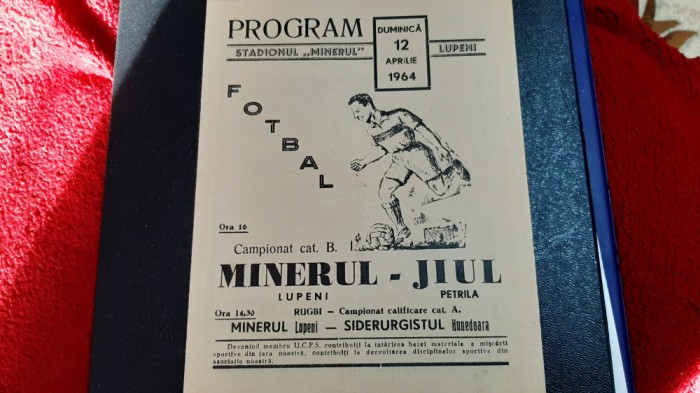 program Minerul Lupeni - Jiul Petrila