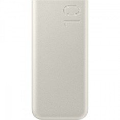 Baterie Externa Samsung, 10000mAh, 25W, PD, 2 x USB-C, Bej EB-P3400XUEGEU