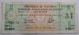 Argentina ( Provincia Tucuman ), 1 Austral 1991