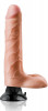 Vibrator REAL FEEL DELUXE No.6, Multispeed, TPR, Natural, 21 cm