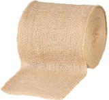 Panglica decorativa din iuta Strend Pro Garden, 15 cm x 25 m