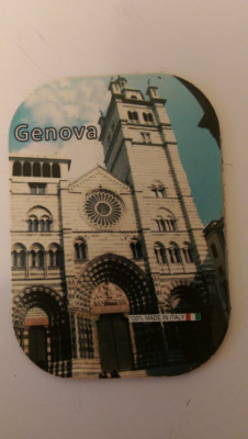XG Magnet frigider - tematica turistica - Italia - Genova foto