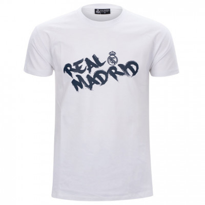 Real Madrid tricou de bărbați No84 white - XXL foto