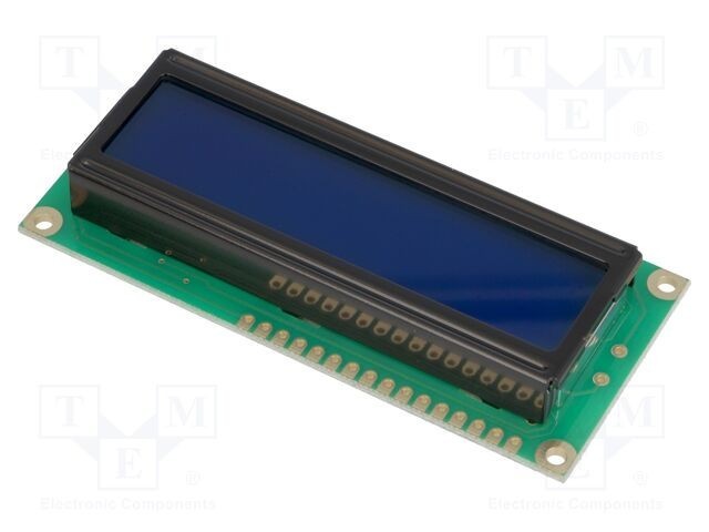 Afișaj LCD alfanumeric 16x2 STN Negative albastru RAYSTAR OPTRONICS