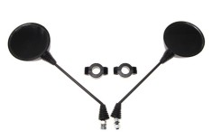 Set 2 oglinzi 140, filet M8 cu prindere, culoare negru Cod Produs: MX_NEW LM0095