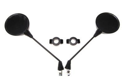 Set 2 oglinzi 140, filet M8 cu prindere, culoare negru Cod Produs: MX_NEW LM0095 foto