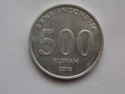 500 RUPIAH 2016 INDONEZIA foto
