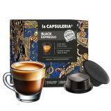 Cafea Black Mio, 128 capsule compatibile Lavazza&reg;* a Modo Mio&reg;*, La Capsuleria