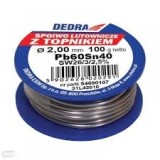 DEDRA Fludor 2 mm 100 g Pb60Sn40