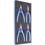 Unior 964/8ASOS - Set clesti inele siguranta 180 mm 4 clesti