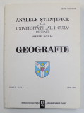 ANALELE STIINTIFICE ALE UNIVERSITATII &#039;&#039; AL. I. CUZA &#039;&#039; DIN IASI - GEOGRAFIE , TOMUL XLIX - L , 2003 -2004