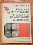 Probleme de optimizare si algoritmi de aproximare a solutiilor Ilioi