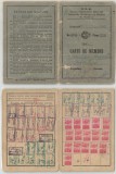 Romania, Confederatia Generala a Muncii, Carnet de membru, Bucuresti, 1946