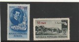 ROMANIA 1952 LP 302 CENTENARUL NASTERII LUI ION ANDREESCU SUPRATIPAR SERIE MNH