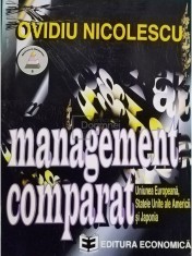Ovidiu Nicolescu - Management comparat (Editia: 1998) foto