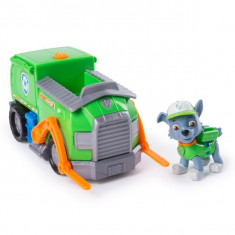 Set de joaca Rocky Transforming Recycle Truck Patrula Catelusilor foto