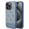 Husa originala Guess iPhone 15 Pro Max Hardcase 4G Stripe Collection, albastru. GUHCP15XG4GLBL
