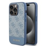 Husa originala Guess iPhone 15 Pro Max Hardcase 4G Stripe Collection, albastru. GUHCP15XG4GLBL