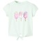 Tricou pentru copii, verde mentă deschis, 92 10704