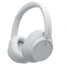 Casti Stereo Wireless Sony WH-CH720NW, Noise Cancelling, Bluetooth, Microfon, Quick Charge, Autonomie 35 ore (Alb)