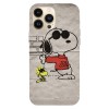 Husa compatibila cu Apple iPhone 12 Mini model Cool Snoopy, Silicon, TPU, Viceversa, Transparent, Carcasa