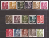 Spania 1955-1956 - Generalul Franco, 2 serii complete, 21 val., 4 poze, MNH, Nestampilat